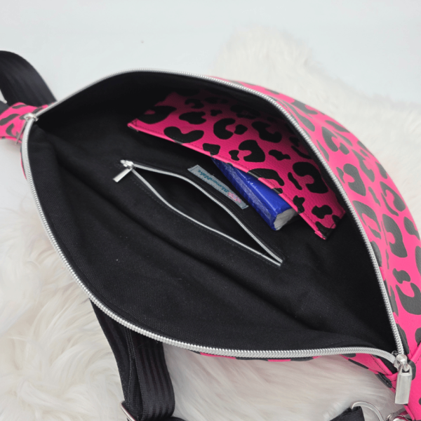 Gürteltasche / Crossbody Bag Junis - pinker Leo